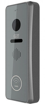 CTV-D3002EM GS (Graphite) Вызывная панель цветного видеодомофона, стиль Hi-Tech, 1000ТВЛ, графит